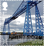 Bridges 1st Stamp (2015) Tees Transporter Bridge