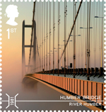 Bridges 1st Stamp (2015) Humber Bridge