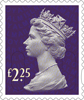 Definitives 2015 £2.25 Stamp (2015) Plum Purple