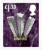 Country Definitives 2015 £1.33 Stamp (2015) Wales