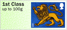 Post & Go : Heraldic Beasts 1st Stamp (2015) Lion