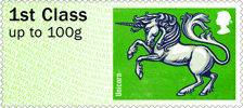 Post & Go : Heraldic Beasts 1st Stamp (2015) Unicorn
