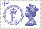 Long to Reign Over Us £1.52 Stamp (2015) The Queen’s Personal Flag