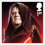 Star Wars 1st Stamp (2015) Emperor Palpatine