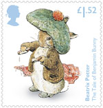 Beatrix Potter £1.52 Stamp (2016) The Tale of Benjamin Bunny