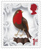Christmas 2016 1st Stamp (2016) Robin