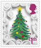 Christmas 2016 £1.05 Stamp (2016) Christmas Tree