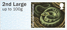 Post & Go : Hibernating Animals 1st Stamp (2016) Grass Snake