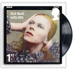 David Bowie 1st Stamp (2017) Hunky Dory