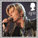 David Bowie 1st Stamp (2017) A Reality Tour, 2004