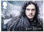 Game of Thrones 1st Stamp (2018) Jon Snow