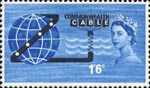 Opening of COMPAC (Trans-Pacific Telephone Cable) 1s6d Stamp (1963) Commonwealth Cable