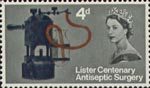 Lister Centenary 4d Stamp (1965) Lister's Carbolic Spray