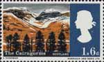 Landscapes 1s6d Stamp (1966) Cairngorm Mountains, Scotland