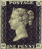 Definitive 1d Stamp (1840) Penny Black