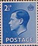 King Edward VIII Definitives 2.5d Stamp (1936) Blue