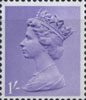Definitive 1s Stamp (1967) Violet