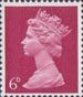 Definitive 6d Stamp (1968) Purple