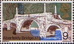 British Bridges 9d Stamp (1968) Aberfeldy Bridge