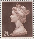 High Value Definitives 2s6d Stamp (1969) Peat Brown