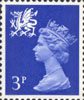 Regional Definitive - Wales 3p Stamp (1971) Blue