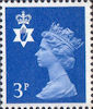Regional Definitive - Northern Ireland 3p Stamp (1971) Blue