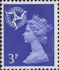 Regional Definitive - Isle of Man 3p Stamp (1971) Blue