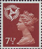 Regional Definitive - Isle of Man 7.5p Stamp (1971) Brown