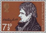 Literary Anniversaries 7.5p Stamp (1971) Sir Walter Scott (Birth Bicentenary)