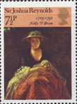 British Painters 7.5p Stamp (1973) 'Nelly O'Brien' (Sir Joshua Reynolds)