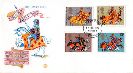 1974 Other First Day Cover from Collect GB Stamps