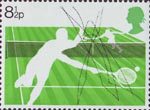 Racket Sports 8.5p Stamp (1977) Lawn Tennis