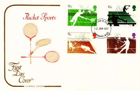 Racket Sports (1977) : Collect GB Stamps