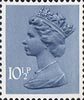 Definitive 10.5p Stamp (1978) Blue