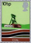 Energy 10.5p Stamp (1978) Coal - Modern Pithead