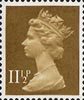 Definitive 11.5p Stamp (1979) Ochre Brown