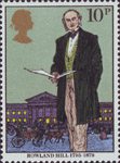 Sir Rowland Hill 10p Stamp (1979) Sir Rowland Hill, 1795-1879