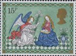 Christmas 1979 15p Stamp (1979) The Annunciation