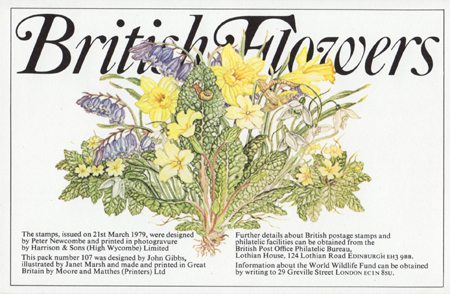 British Flowers 1979