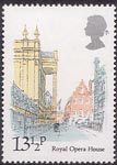 London Landmarks 13.5p Stamp (1980) Royal Opera House