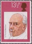 British Conductors 13.5p Stamp (1980) Sir Thomas Beecham