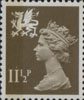 Regional Definitive - Wales 11.5p Stamp (1981) Drab