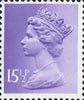 Definitive 15.5p Stamp (1981) Pale Violet