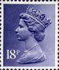 Definitive 18p Stamp (1981) Deep Violet