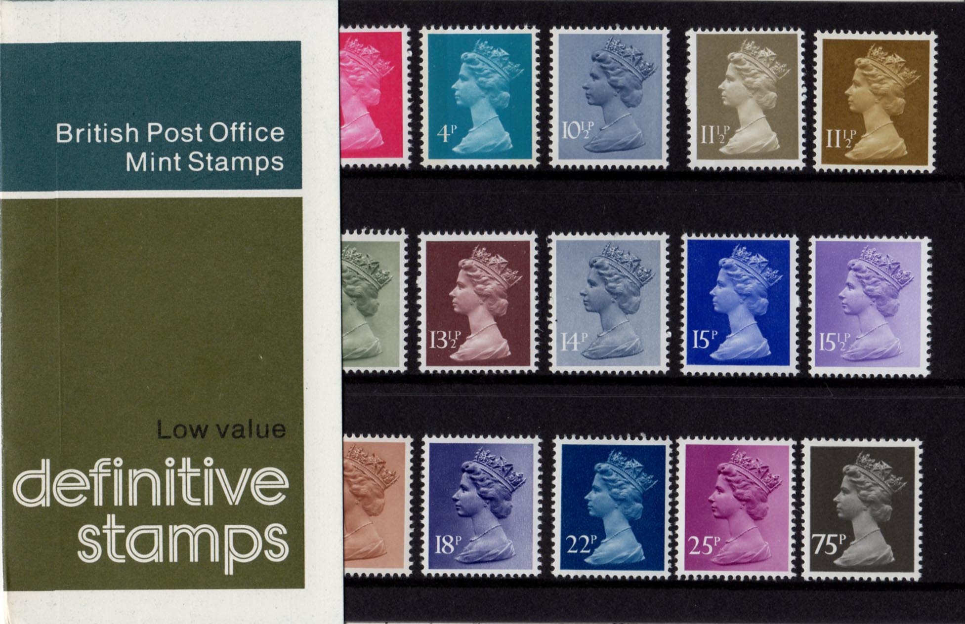 presentation pack stamps