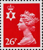 Regional Decimal Definitive - Northern Ireland 26p Stamp (1982) Rosine