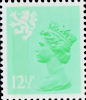 Regional Definitive - Scotland 12.5p Stamp (1982) Light Emerald