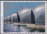 Europa. Engineering Achievements 20.5p Stamp (1983) Thames Flood Barrier
