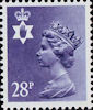 Regional Decimal Definitive - Northern Ireland 28p Stamp (1983) Deep Violet Blue