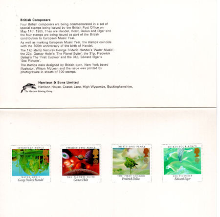 Harrison Packs from Collect GB Stamps